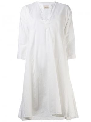 Короткое платье из тюля Dosa. Цвет: белый