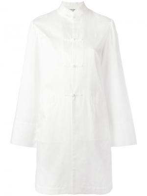 Рубашка с воротником-стойка Comme Des Garçons. Цвет: белый