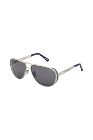 Солнцезащитные очки CHOPARD. Цвет: серый