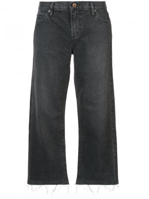 Укороченные джинсы бойфренда Simon Miller. Цвет: чёрный