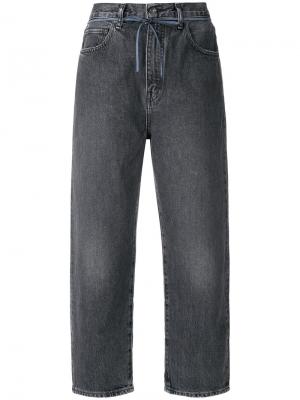 Укороченные широкие джинсы Levis: Made & Crafted Levi's:. Цвет: серый