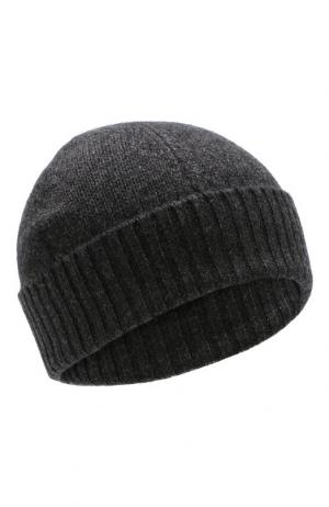Кашемировая шапка Allude. Цвет: темно-серый