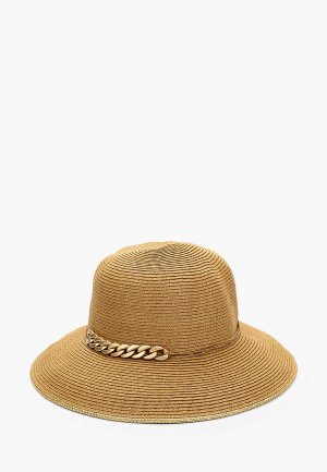 Шляпа Fabretti. Цвет: коричневый