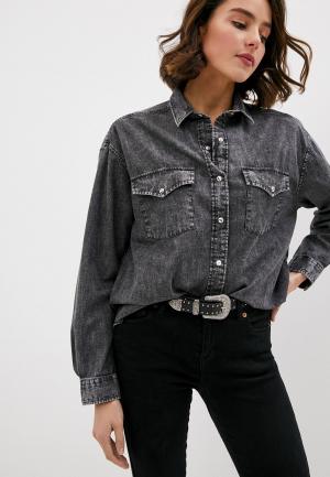 Рубашка джинсовая Iro. Цвет: серый
