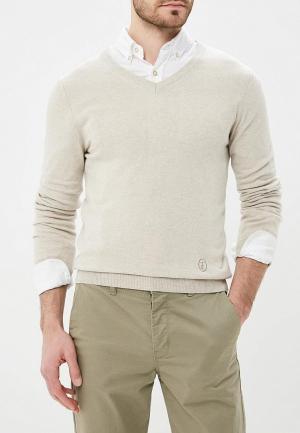 Пуловер Trussardi Collection. Цвет: бежевый