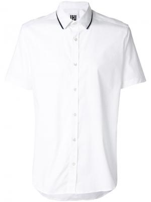 Рубашка с короткими рукавами Les Hommes Urban. Цвет: белый