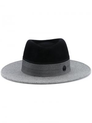 Шляпа-федора Thade Maison Michel. Цвет: серый