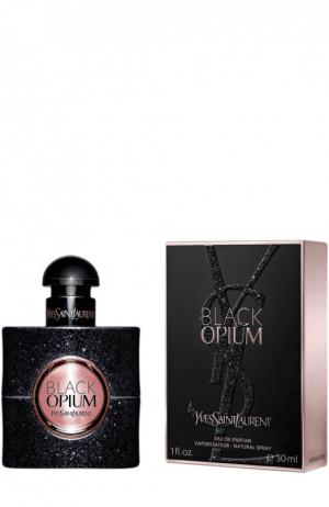 Парфюмерная вода Black Opium YSL. Цвет: бесцветный
