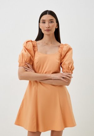 Платье Rinascimento. Цвет: бежевый
