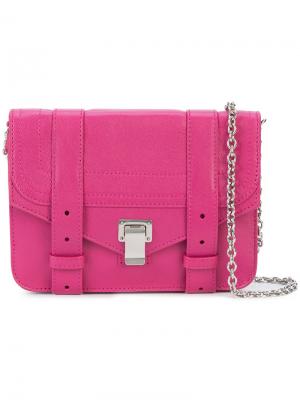 Мини сумка через плечо PS1 Proenza Schouler. Цвет: розовый и фиолетовый