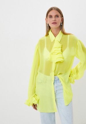Блуза Alisia Hit. Цвет: желтый