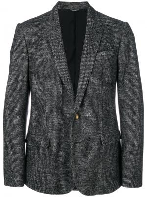 Твидовый пиджак Dolce & Gabbana. Цвет: чёрный