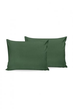 Pillowcase set, 2 pcs BEVERLY HILLS POLO CLUB. Цвет: green