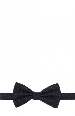 Шелковый галстук-бабочка Canali. Цвет: темно-синий