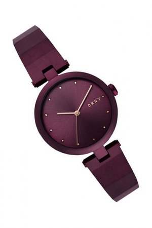 Наручные часы D K N Y. Цвет: фиолетовый