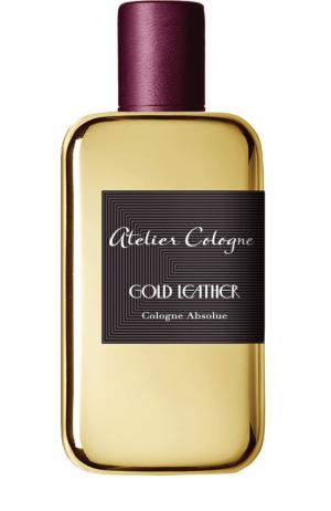 Парфюмерная вода Gold Leather Atelier Cologne. Цвет: бесцветный