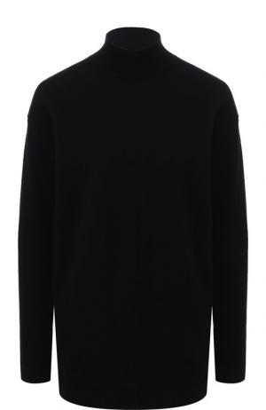 Кашемировый пуловер с воротником-стойкой Tom Ford. Цвет: черный