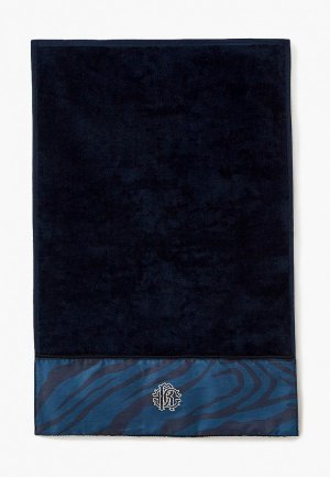 Полотенце Roberto Cavalli. Цвет: синий