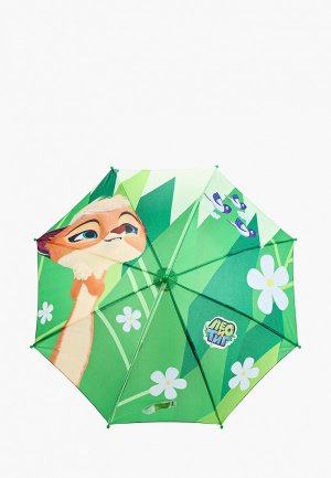 Зонт-трость Lamberti. Цвет: зеленый