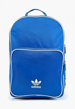 Рюкзак adidas Originals. Цвет: голубой