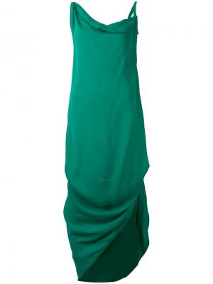 Платье-шифт Vivienne Westwood. Цвет: зелёный