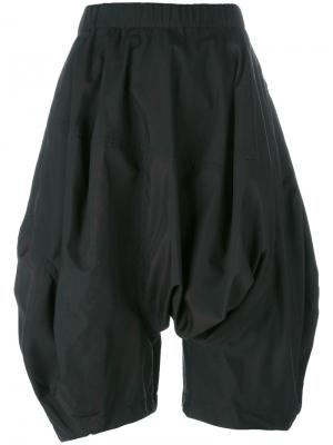 Объемные шорты с заниженной проймой Comme Des Garçons. Цвет: чёрный