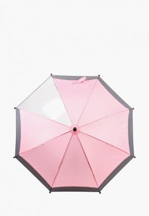 Зонт-трость Котофей. Цвет: розовый