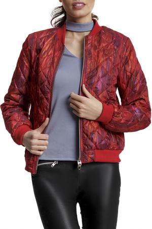 Куртка D`IMMA. Цвет: красный