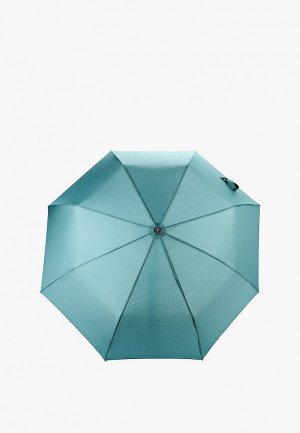 Зонт складной Fabretti. Цвет: бирюзовый