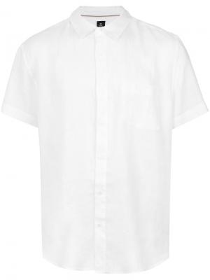 Рубашка с короткими рукавами Osklen. Цвет: белый