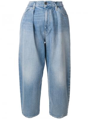 Широкие укороченные джинсы Barrel Levis: Made & Crafted Levi's:. Цвет: синий