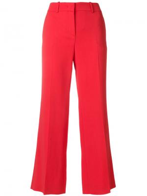 Укороченные расклешенные брюки с завышенной талией Emilio Pucci. Цвет: жёлтый и оранжевый