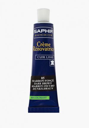 Крем для обуви Saphir. Цвет: коричневый