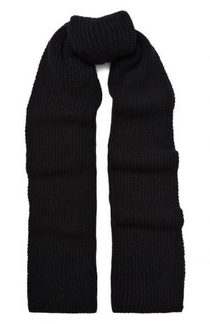 Кашемировый шарф TSUM Collection. Цвет: черный