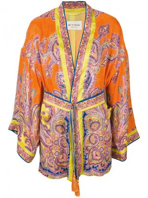 Paisley print kimono jacket Etro. Цвет: многоцветный
