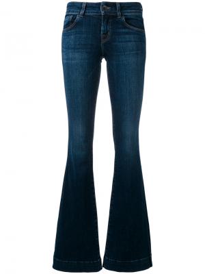 Слегка расклешенные джинсы J Brand. Цвет: синий
