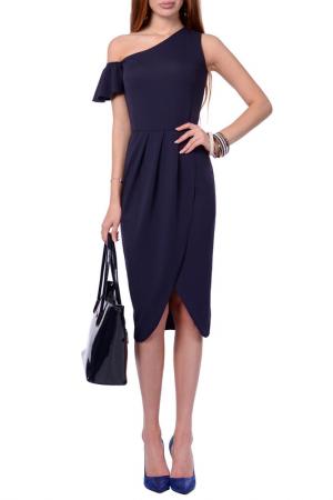 Платье FRANCESCA LUCINI. Цвет: темно-синий