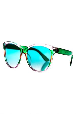 Солнцезащитные очки VITTORIO RICHI. Цвет: зеленый