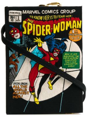 Клатч Spider Woman Olympia Le-Tan. Цвет: чёрный