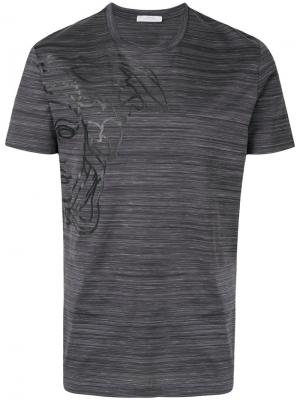 Medusa logo T-shirt Versace Collection. Цвет: серый