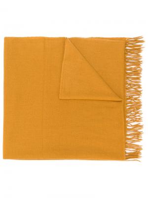 Cashmere scarf Isabel Marant. Цвет: жёлтый и оранжевый
