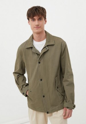 Куртка Finn Flare. Цвет: зеленый