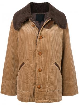 Вельветовая куртка свободного кроя Marc Jacobs. Цвет: коричневый