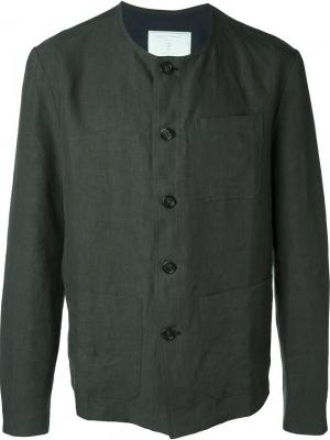 Пиджак с круглым вырезом Société Anonyme. Цвет: зелёный