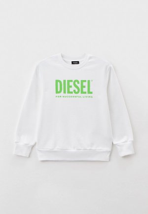 Свитшот Diesel. Цвет: белый