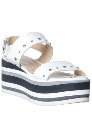 Platform sandals FORMENTINI. Цвет: white